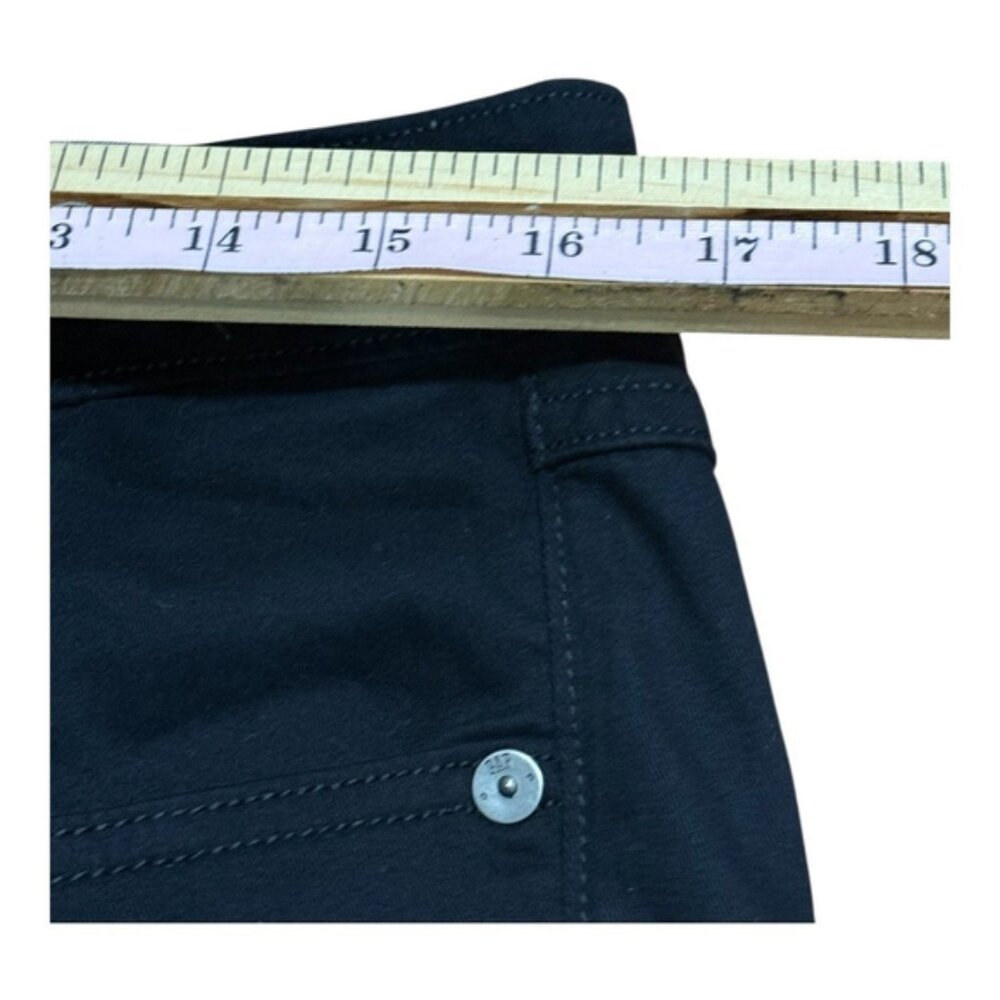 GAP Pants Mens 32x32 Black Straight Fit Stretch Casual Chino Cotton Blend New - Picture 3 of 7